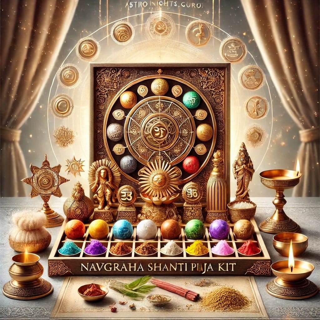 Astrological Remedies Kit (Navgraha Puja Set)