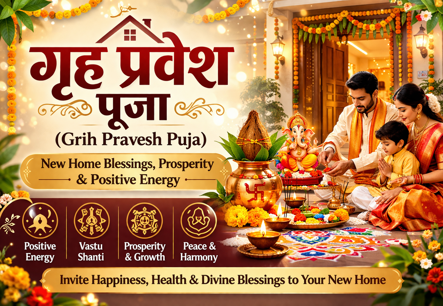गृह प्रवेश पूजा (Grih Pravesh Puja)